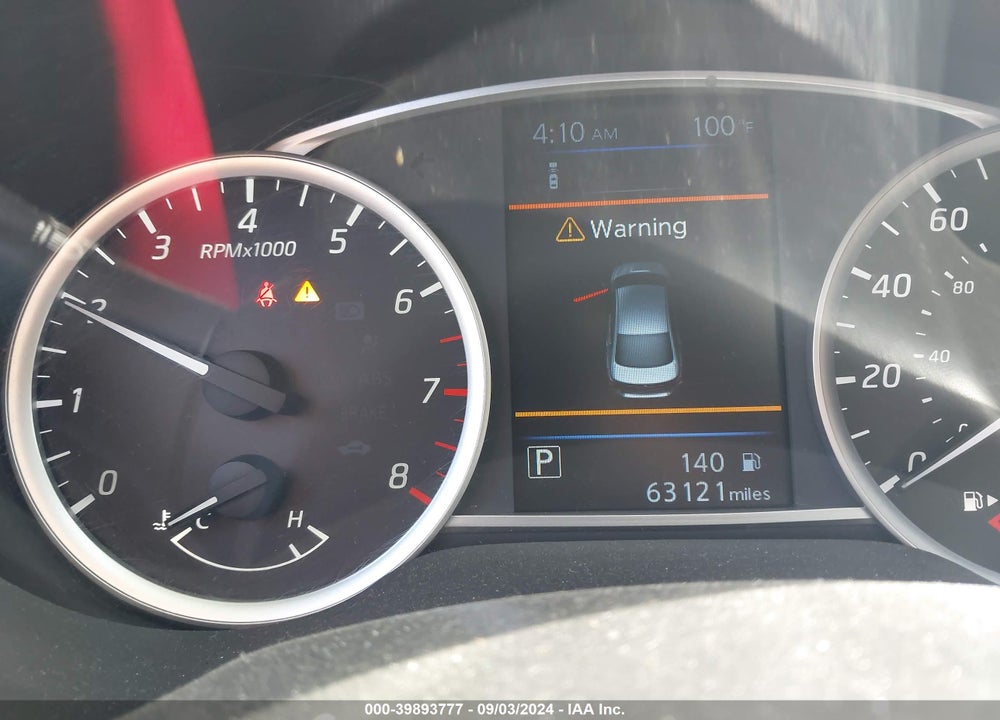 2019 NISSAN SENTRA SV VIN: 3N1AB7AP3KY287641