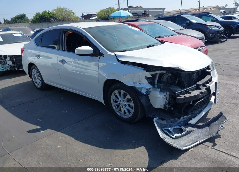 2019 NISSAN SENTRA SV VIN: 3N1AB7AP3KY287641
