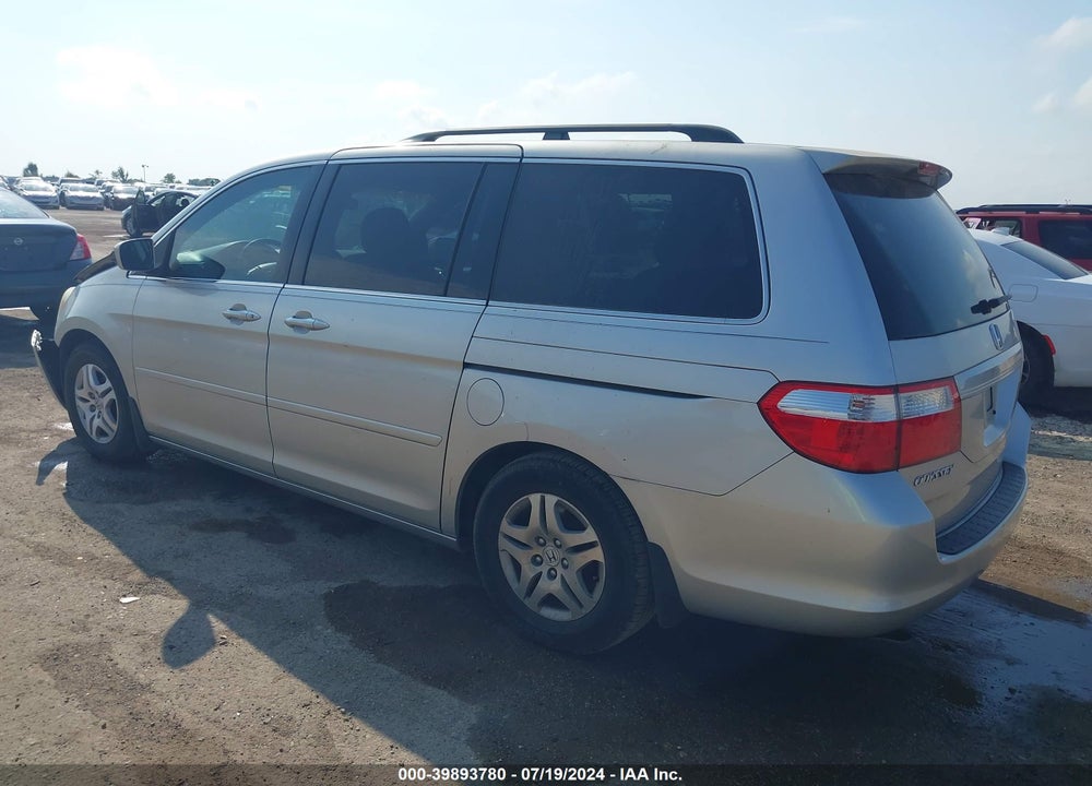 2007 HONDA ODYSSEY EX-L VIN: 5FNRL38667B450062