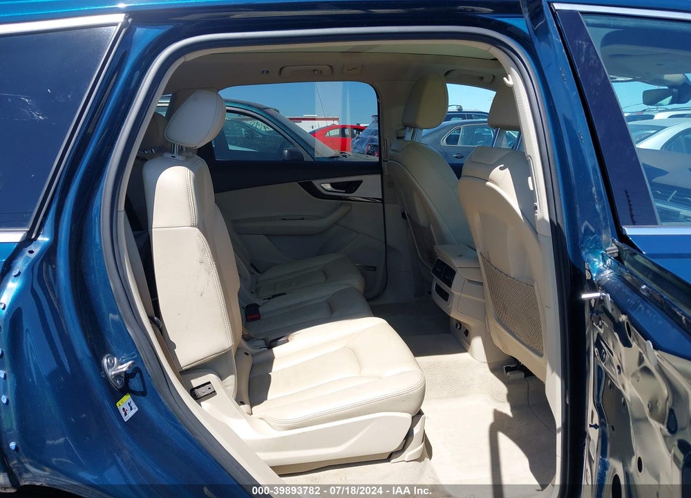 2018 AUDI Q7 2.0T PREMIUM VIN: WA1LHAF76JD021780