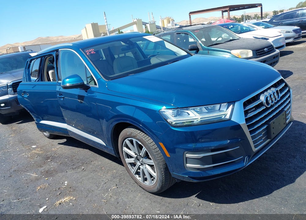2018 AUDI Q7 2.0T PREMIUM VIN: WA1LHAF76JD021780