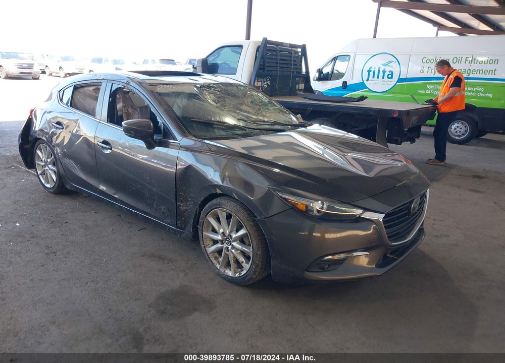 2017 MAZDA 3 GRAND TOURING VIN: JM1BN1M3XH1134833