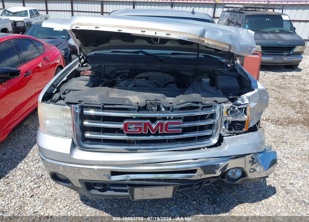 2013 GMC SIERRA 1500 SLE VIN: 3GTP2VE78DG178638