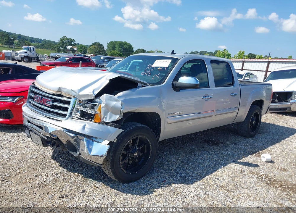 2013 GMC SIERRA 1500 SLE VIN: 3GTP2VE78DG178638