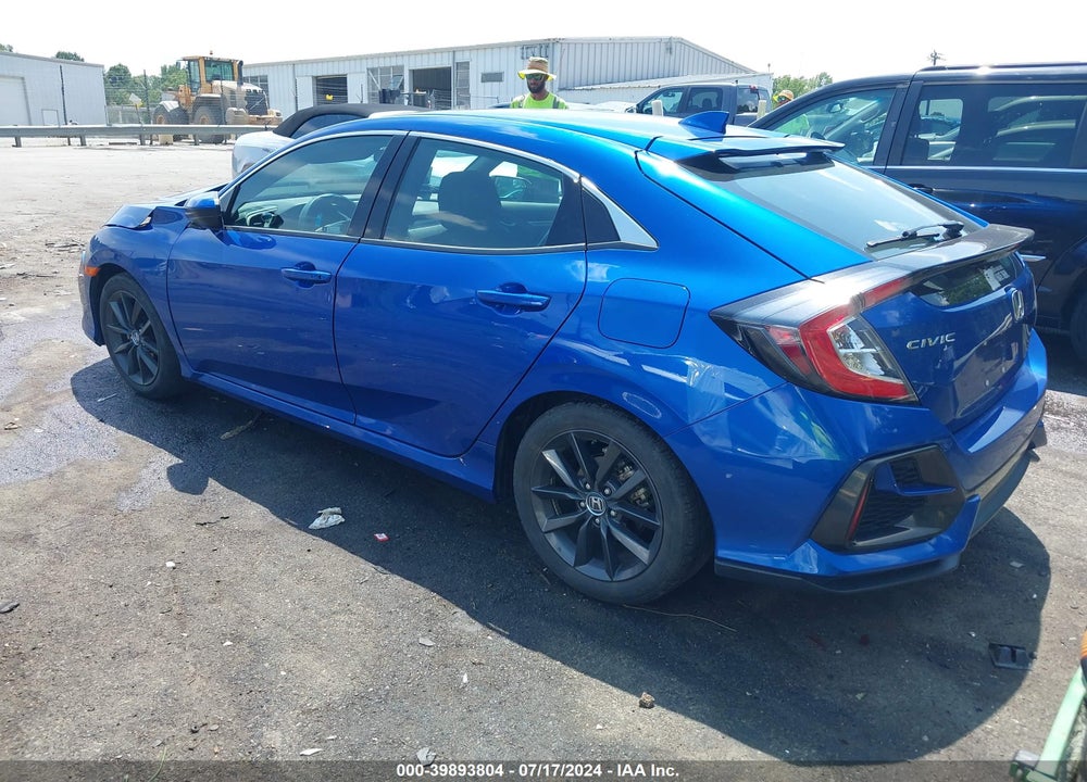 2021 HONDA CIVIC EX VIN: SHHFK7H6XMU217129