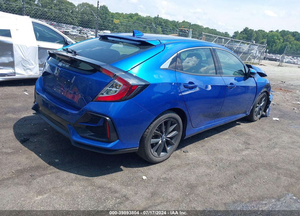 2021 HONDA CIVIC EX VIN: SHHFK7H6XMU217129
