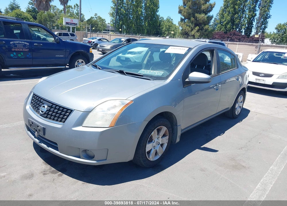 2008 NISSAN SENTRA 2.0 VIN: 3N1AB61E38L715237