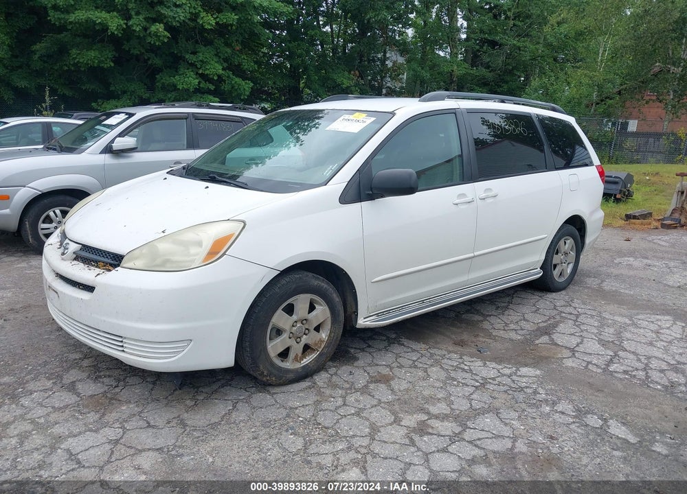 2004 TOYOTA SIENNA LE VIN: 5TDZA23C94S080360