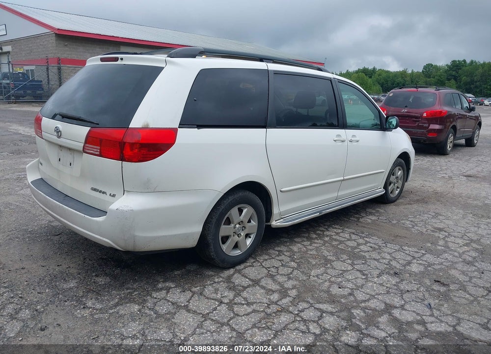 2004 TOYOTA SIENNA LE VIN: 5TDZA23C94S080360