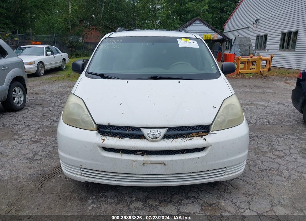 2004 TOYOTA SIENNA LE VIN: 5TDZA23C94S080360