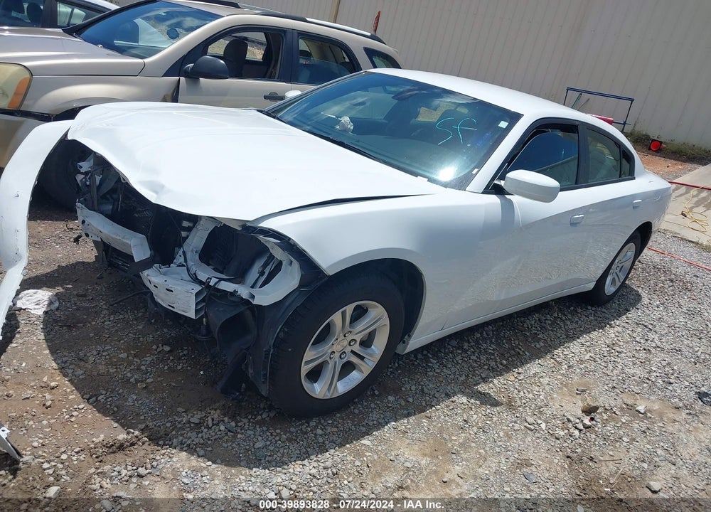 2022 DODGE CHARGER SXT RWD VIN: 2C3CDXBG8NH144939