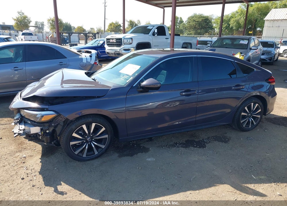 2024 HONDA CIVIC EX-L VIN: 19XFL1H73RE000281
