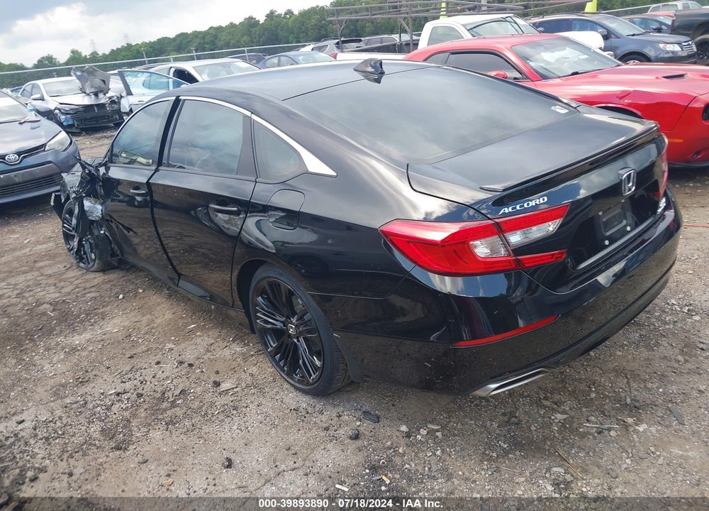 2022 HONDA ACCORD SPORT 2.0T VIN: 1HGCV2F33NA015963