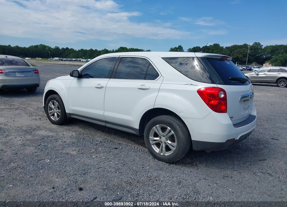 2012 CHEVROLET EQUINOX LS VIN: 2GNALBEK0C1200359