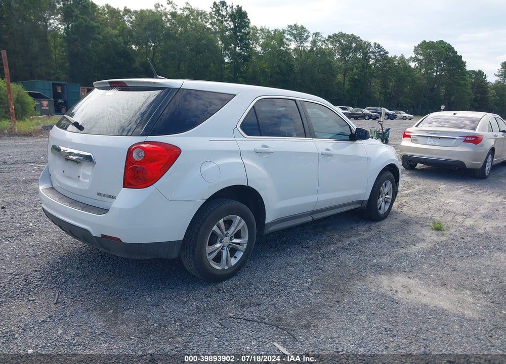 2012 CHEVROLET EQUINOX LS VIN: 2GNALBEK0C1200359