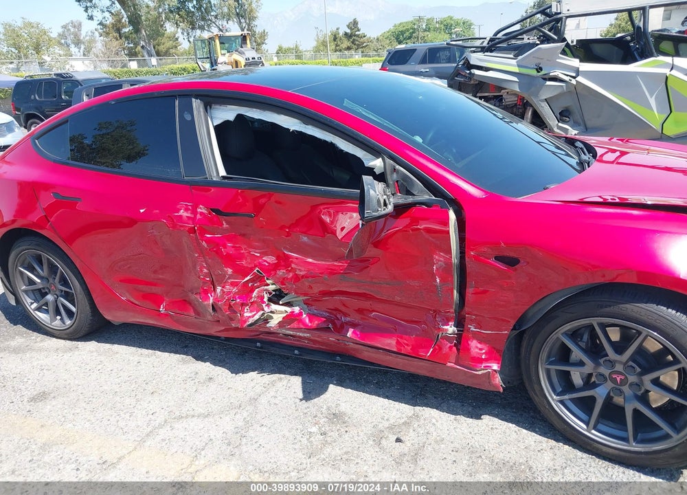 2021 TESLA MODEL 3 STANDARD RANGE PLUS REAR-WHEEL DRIVE VIN: 5YJ3E1EA0MF996395