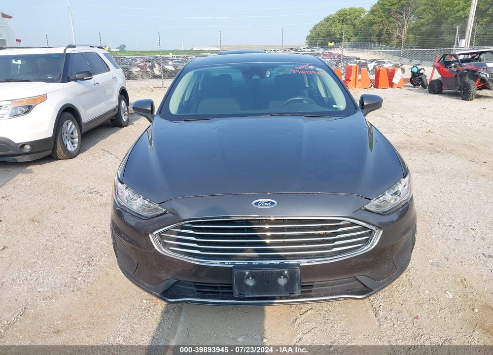 2019 FORD FUSION SE VIN: 3FA6P0HD8KR283866