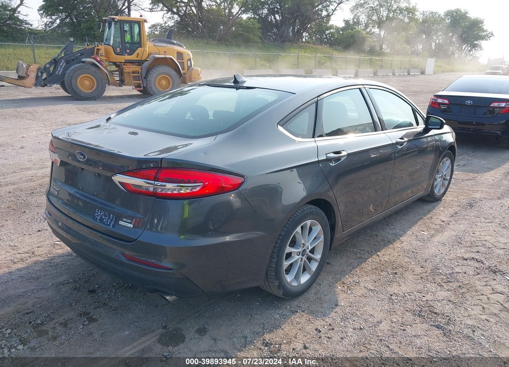 2019 FORD FUSION SE VIN: 3FA6P0HD8KR283866