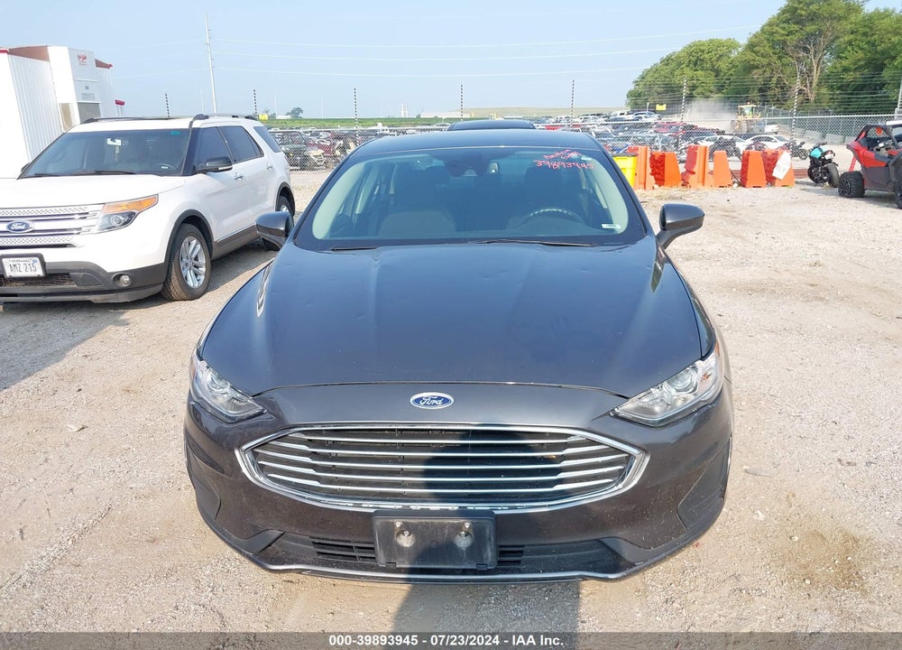 2019 FORD FUSION SE VIN: 3FA6P0HD8KR283866