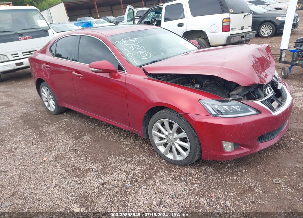 2010 LEXUS IS 250 VIN: JTHCF5C25A5039904