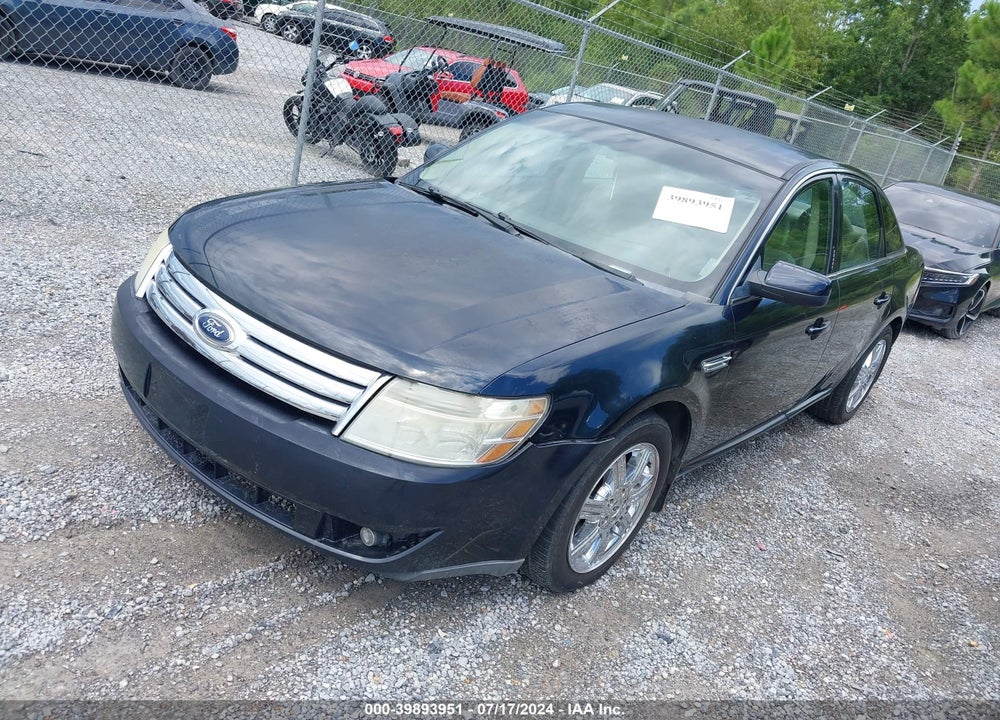 2008 FORD TAURUS SEL VIN: 1FAHP24W78G138510