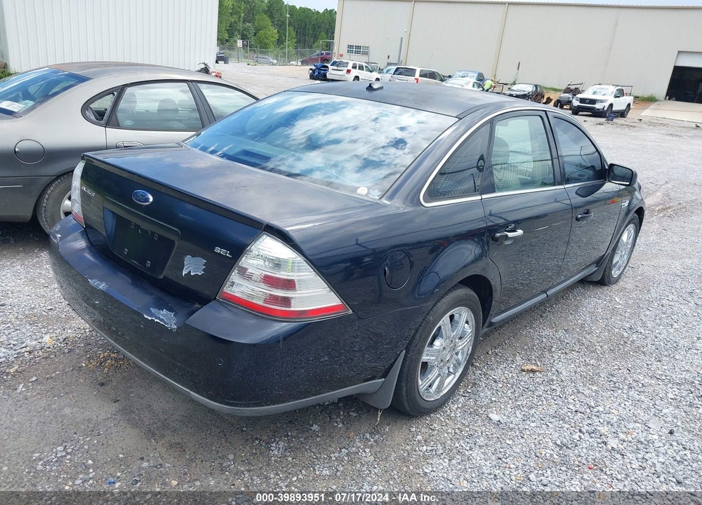 2008 FORD TAURUS SEL VIN: 1FAHP24W78G138510