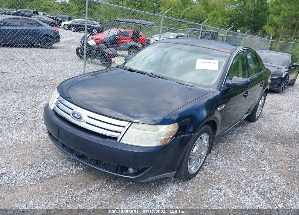 2008 FORD TAURUS SEL VIN: 1FAHP24W78G138510