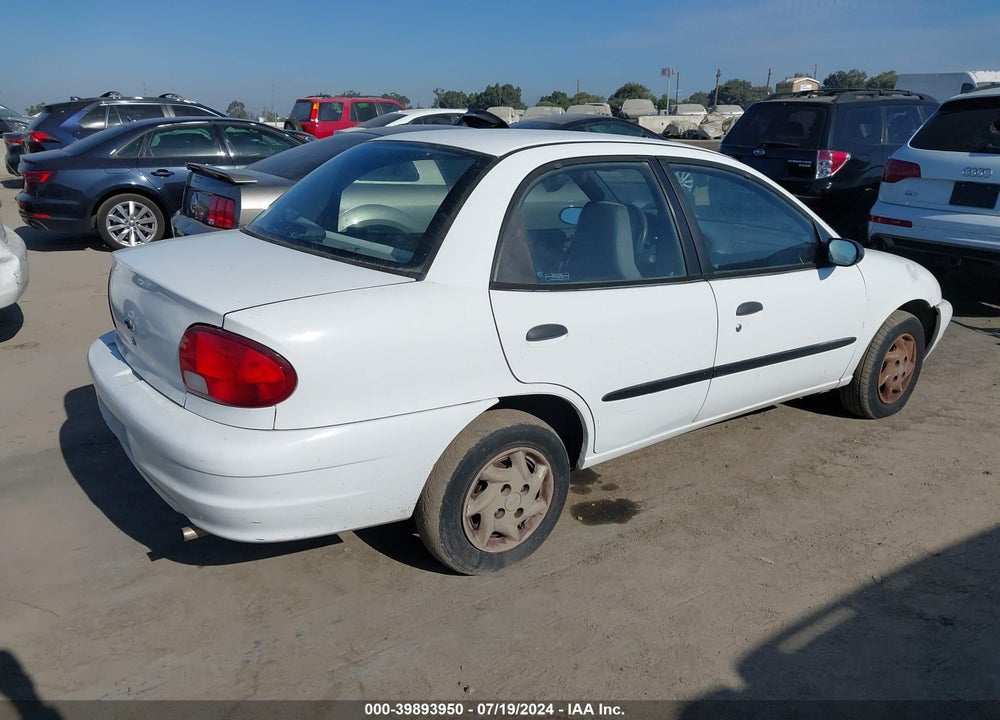 2001 CHEVROLET METRO LSI VIN: 2C1MR522416705036