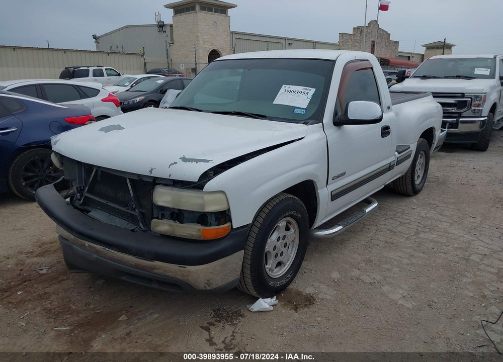 2001 CHEVROLET SILVERADO 1500 LS VIN: 1GCEC14T61Z202619