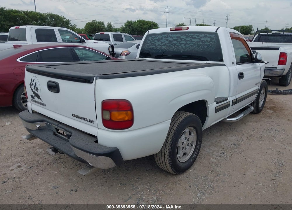 2001 CHEVROLET SILVERADO 1500 LS VIN: 1GCEC14T61Z202619