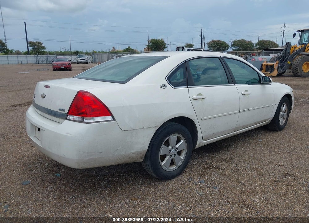 2007 CHEVROLET IMPALA LT VIN: 2G1WT58K679153494