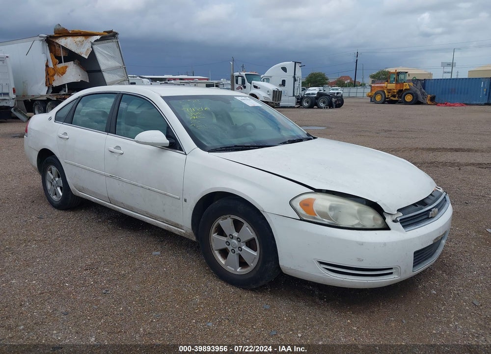 2007 CHEVROLET IMPALA LT VIN: 2G1WT58K679153494