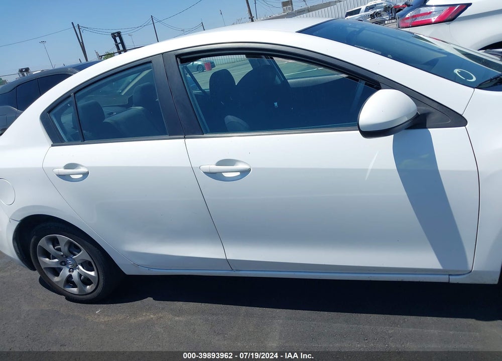 2013 MAZDA 3 I SV VIN: JM1BL1TG0D1771606