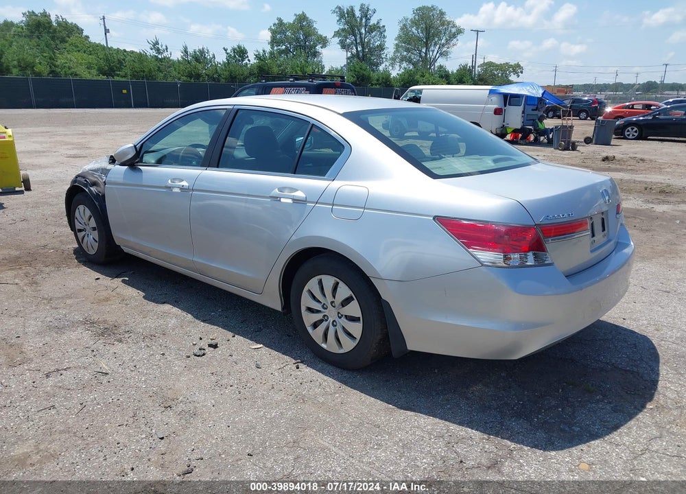2012 HONDA ACCORD 2.4 LX VIN: 1HGCP2F34CA136346