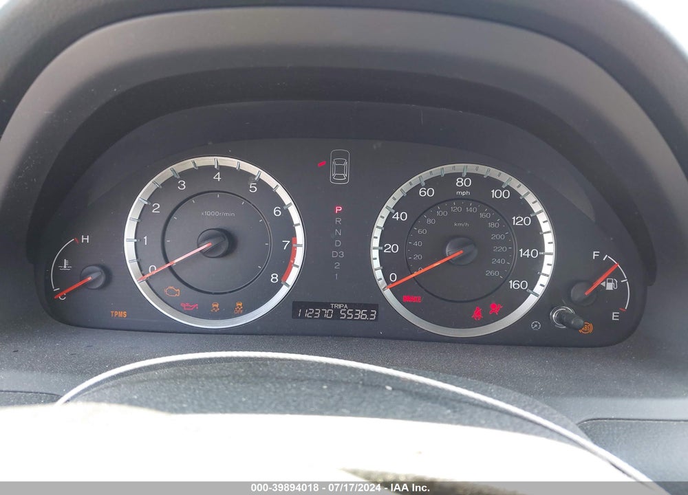 2012 HONDA ACCORD 2.4 LX VIN: 1HGCP2F34CA136346