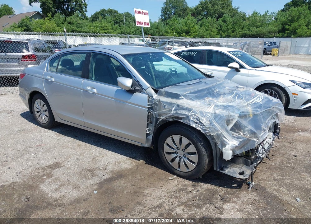 2012 HONDA ACCORD 2.4 LX VIN: 1HGCP2F34CA136346