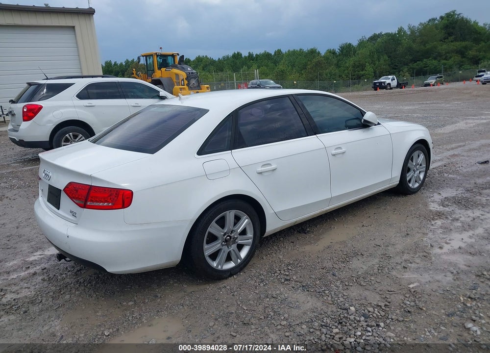 2010 AUDI A4 2.0T PREMIUM VIN: WAUFFAFL7AN071195