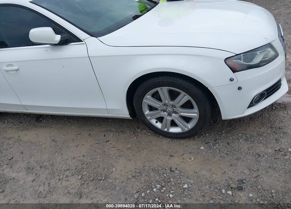 2010 AUDI A4 2.0T PREMIUM VIN: WAUFFAFL7AN071195