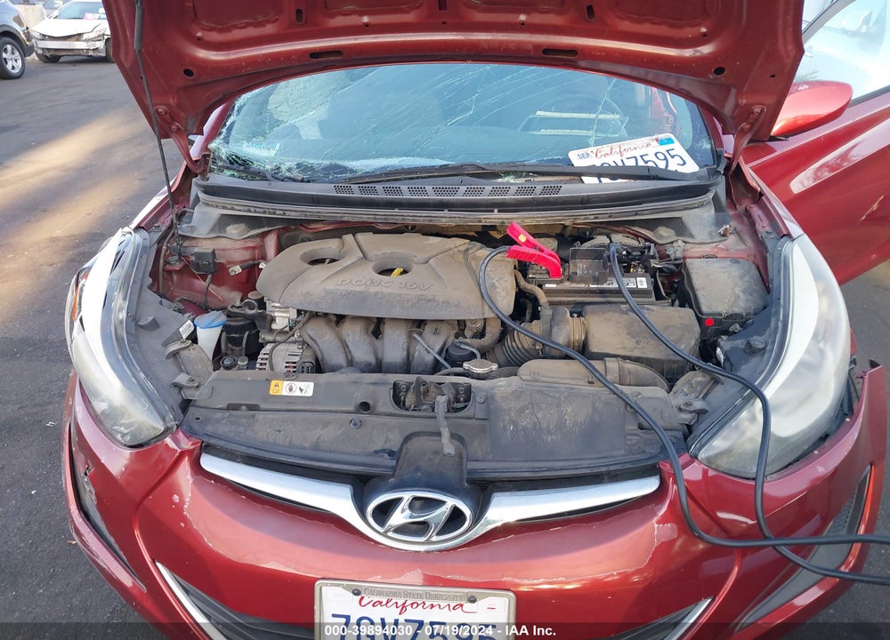 2014 HYUNDAI ELANTRA SE VIN: 5NPDH4AE1EH544044