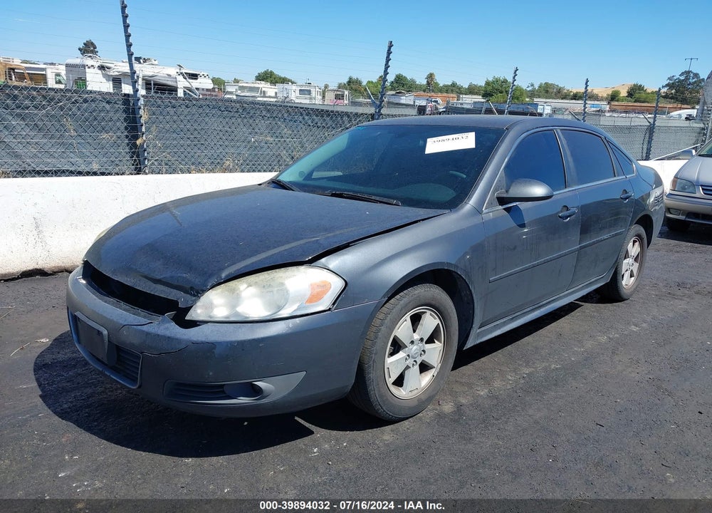 2011 CHEVROLET IMPALA LT VIN: 2G1WG5EK3B1164100