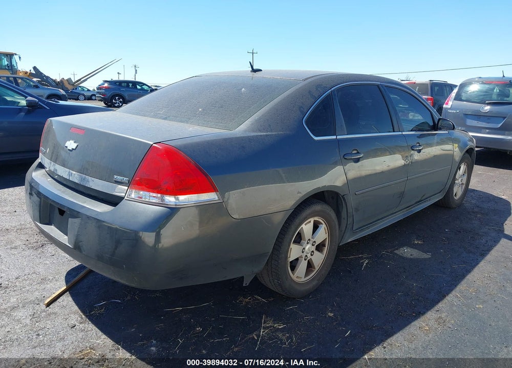 2011 CHEVROLET IMPALA LT VIN: 2G1WG5EK3B1164100