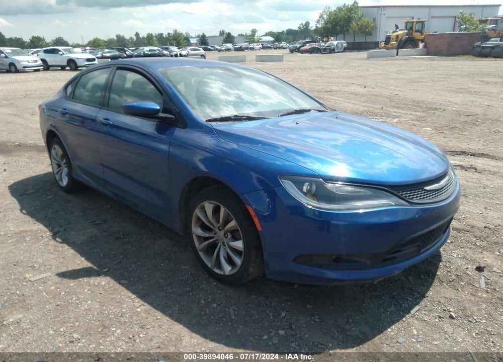 2015 CHRYSLER 200 S VIN: 1C3CCCBBXFN637840