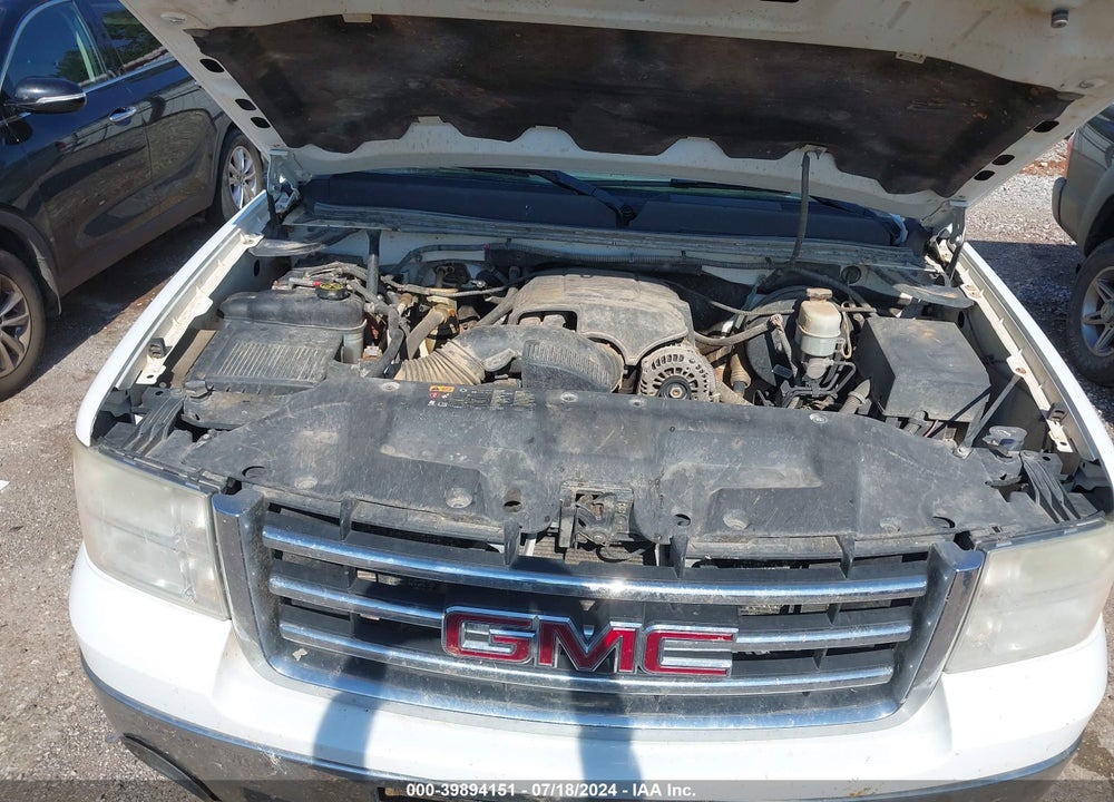 2013 GMC SIERRA 1500 SLE VIN: 3GTP2VE74DG296721