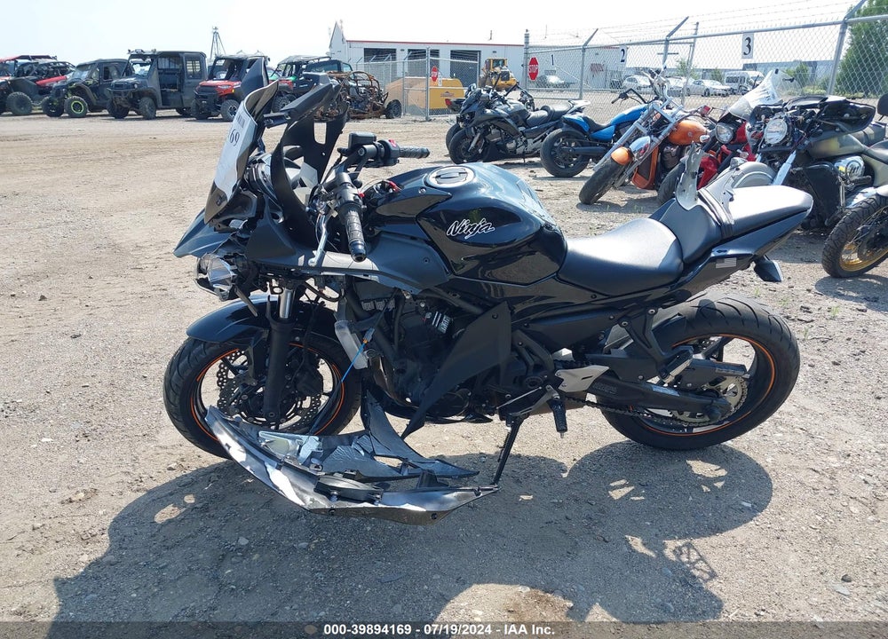 2019 KAWASAKI EX650 F VIN: JKAEXEK13KDA32843