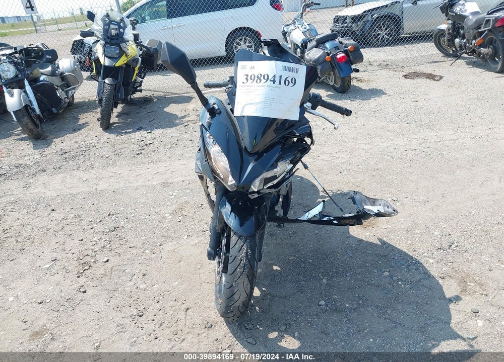 2019 KAWASAKI EX650 F VIN: JKAEXEK13KDA32843