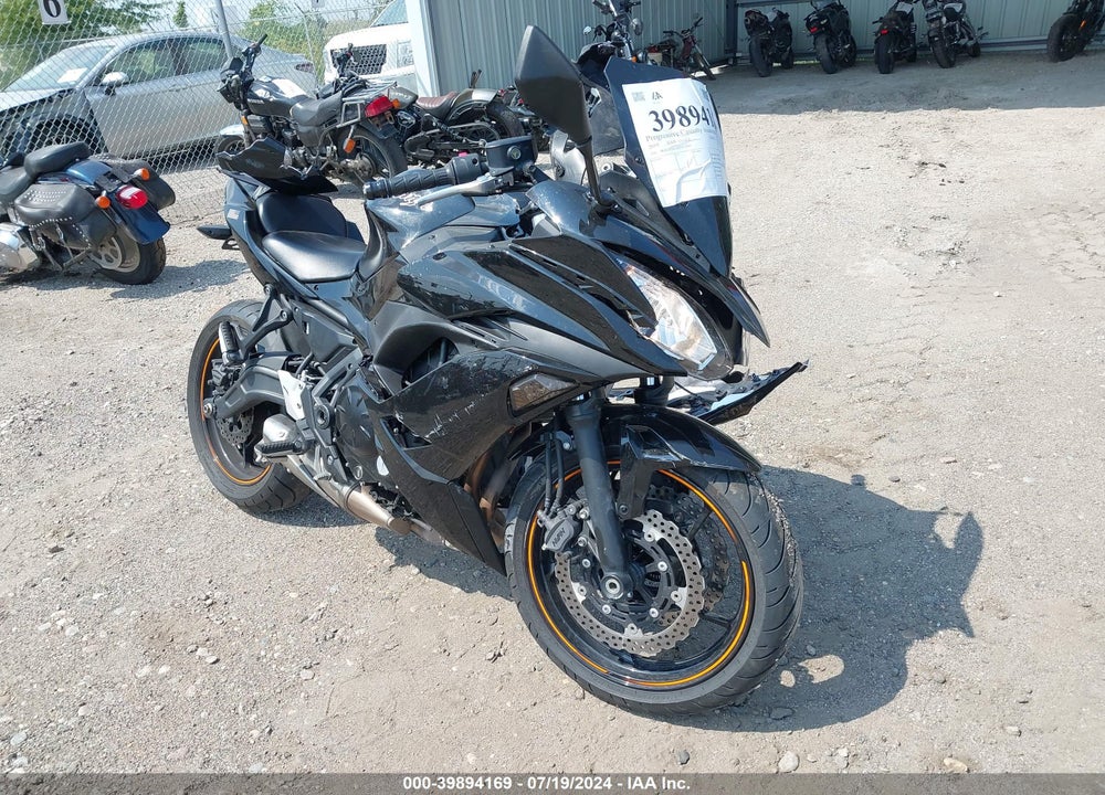 2019 KAWASAKI EX650 F VIN: JKAEXEK13KDA32843