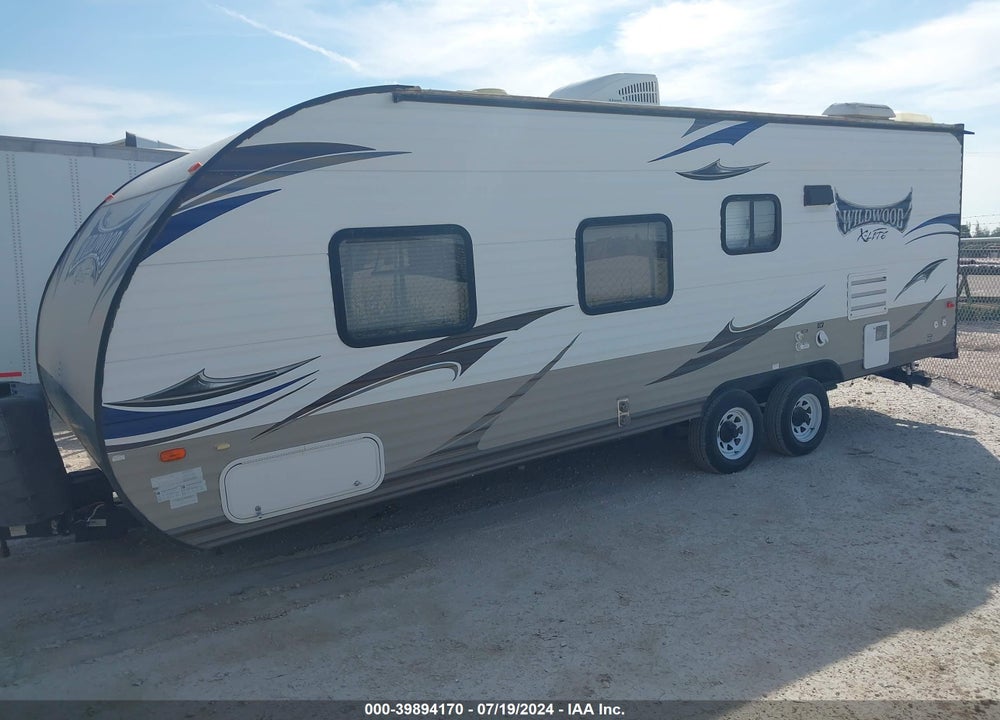 2015 FOREST RIVER WILDWOOD QVL VIN: 4X4TWDZ21F7347497