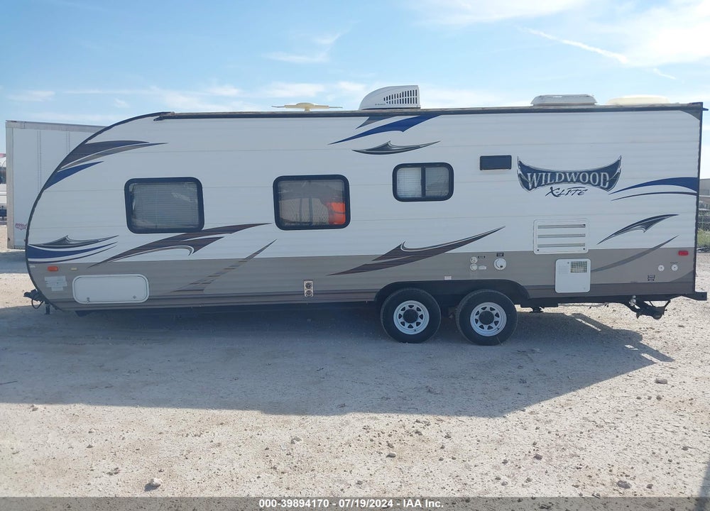 2015 FOREST RIVER WILDWOOD QVL VIN: 4X4TWDZ21F7347497