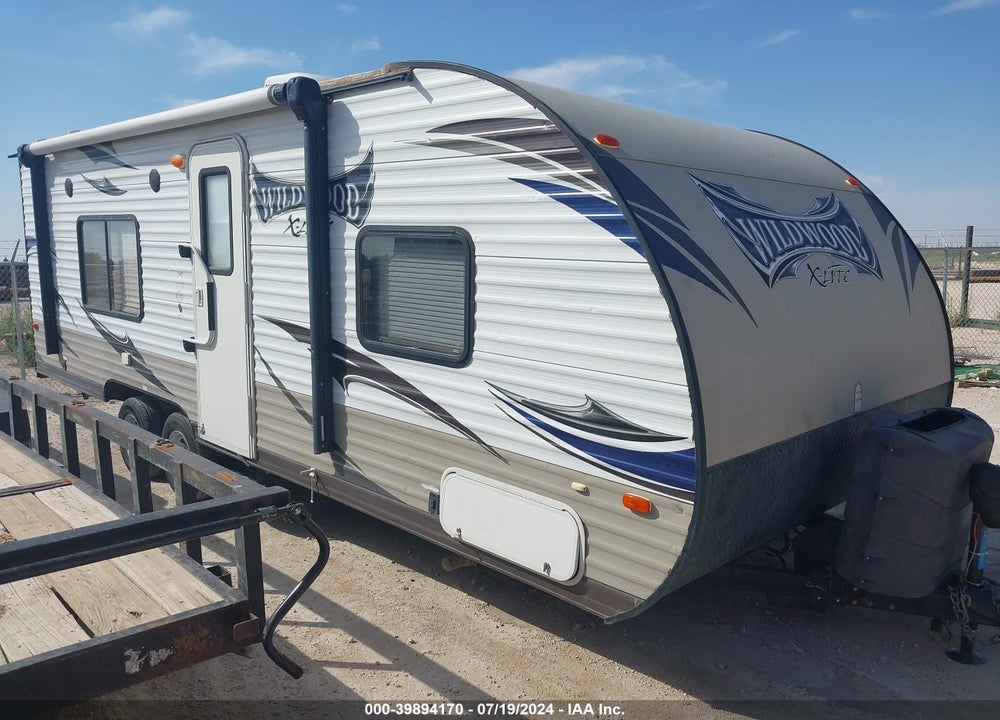 2015 FOREST RIVER WILDWOOD QVL VIN: 4X4TWDZ21F7347497