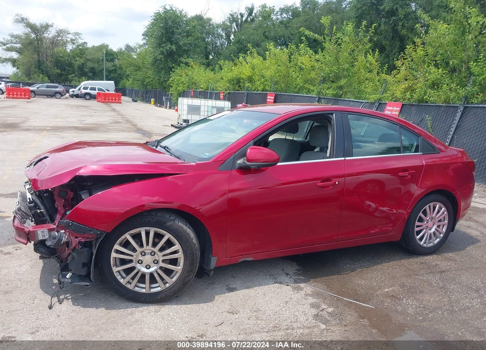 2013 CHEVROLET CRUZE ECO AUTO VIN: 1G1PH5SB2D7265110